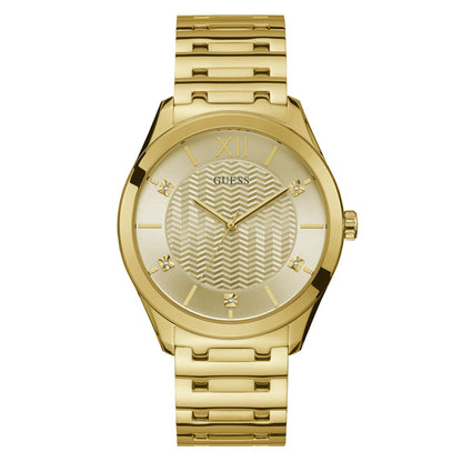 guess gold watch mens