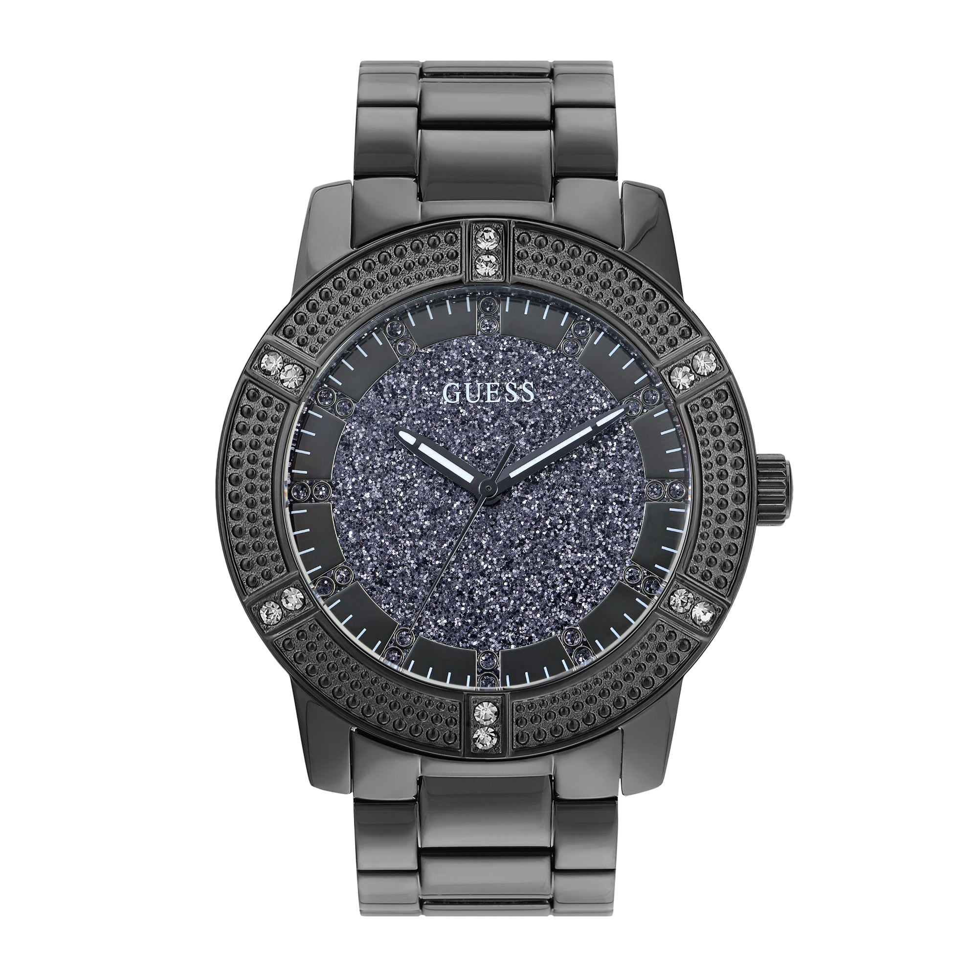 Guess 44 mm Gunmetal Dial Women Watch U1347L4M