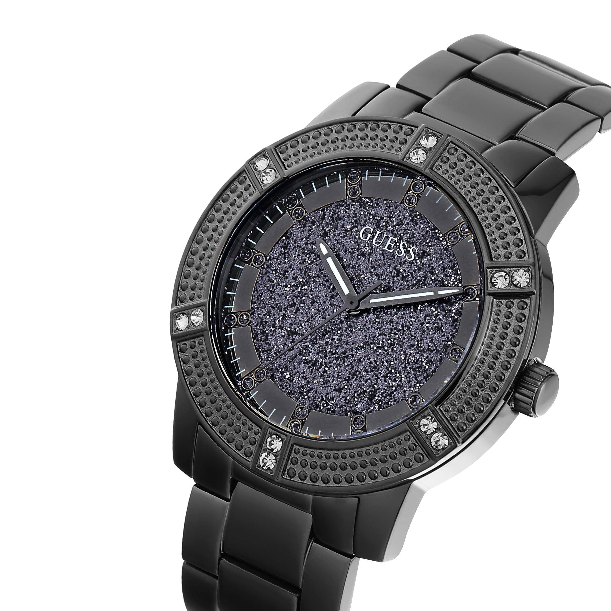 Guess 44 mm Gunmetal Dial Women Watch U1347L4M