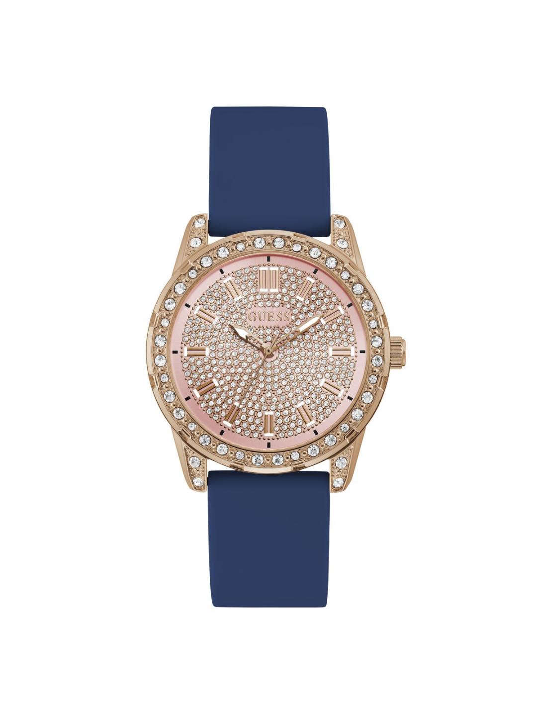 Guess Rose Gold Dial Women Analog Watch U1354L2M