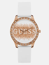Guess 38 mm White Dial Women Watch U1356L4M