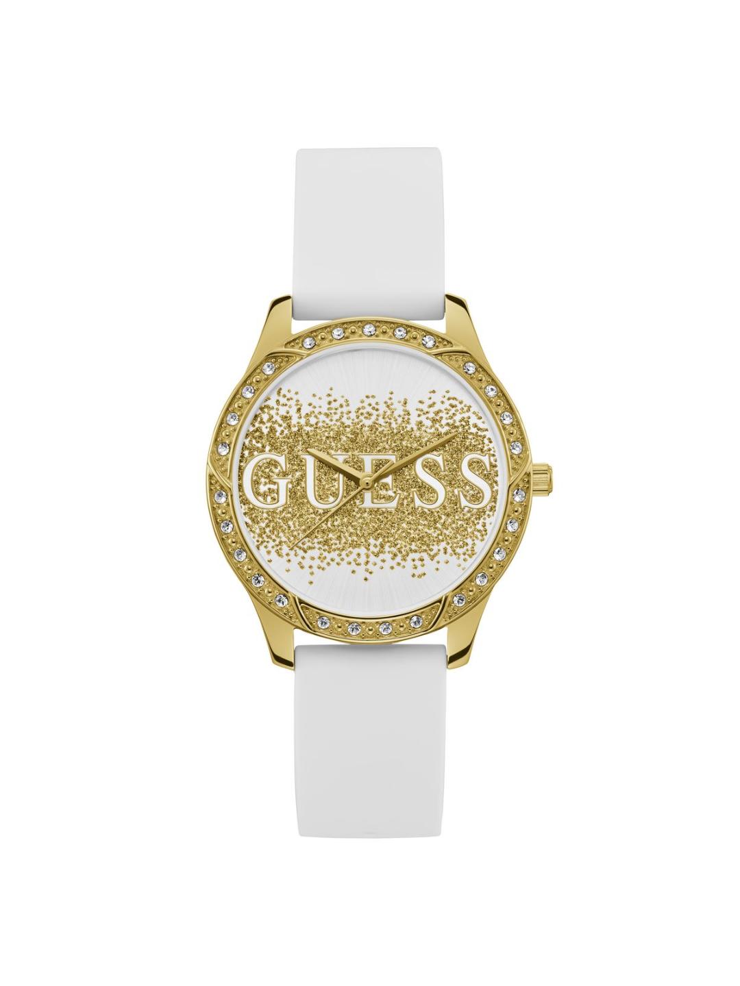 white analog watch