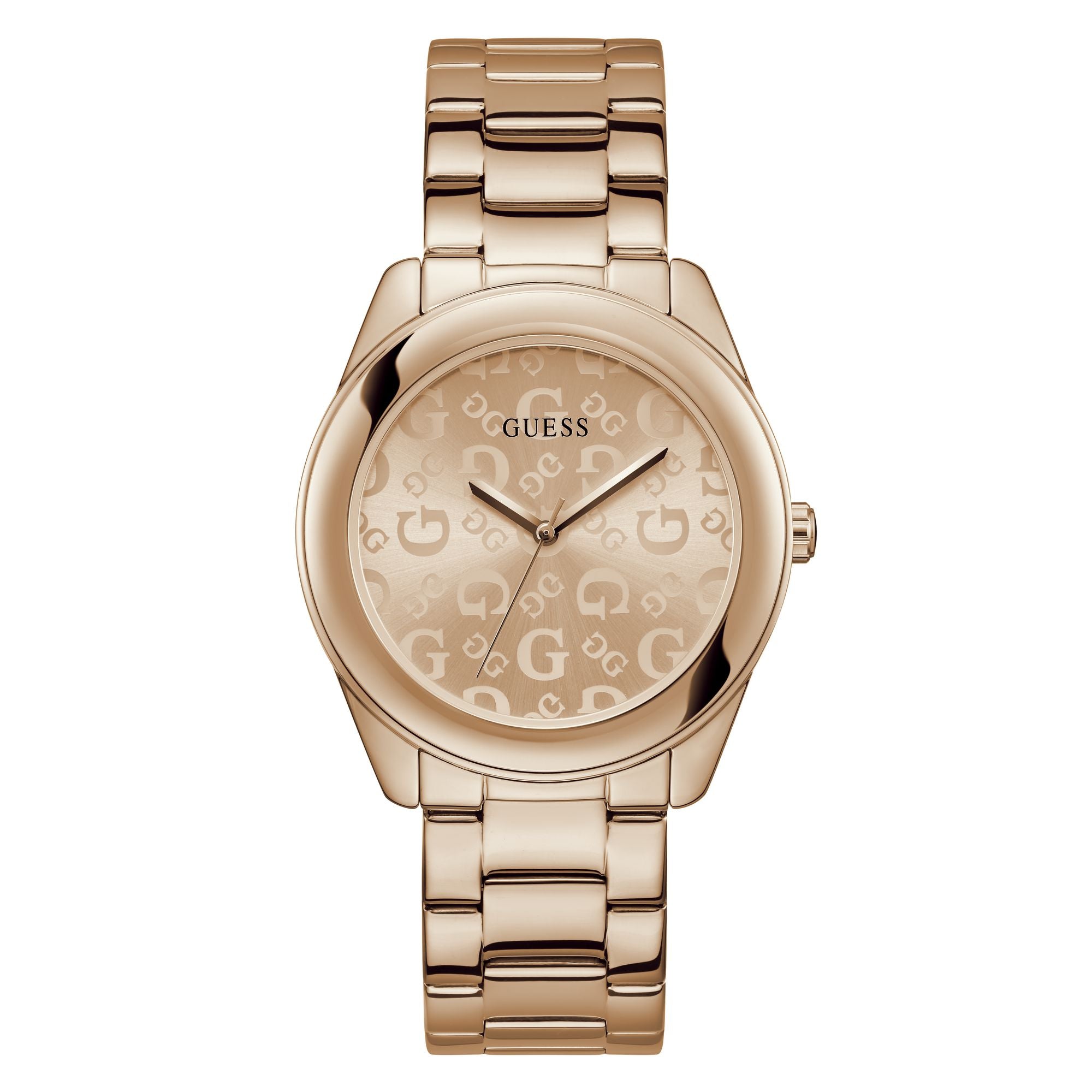 Guess Rose Gold Dial Women Analog Watch U1358L3M