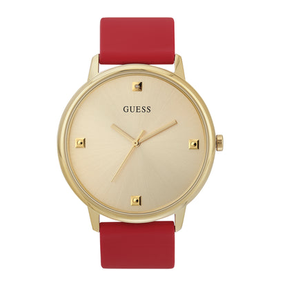 Guess Champagne Dial Women Watch - U1361L5M