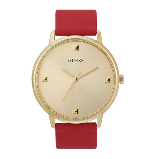Guess Champagne Dial Women Watch - U1361L5M