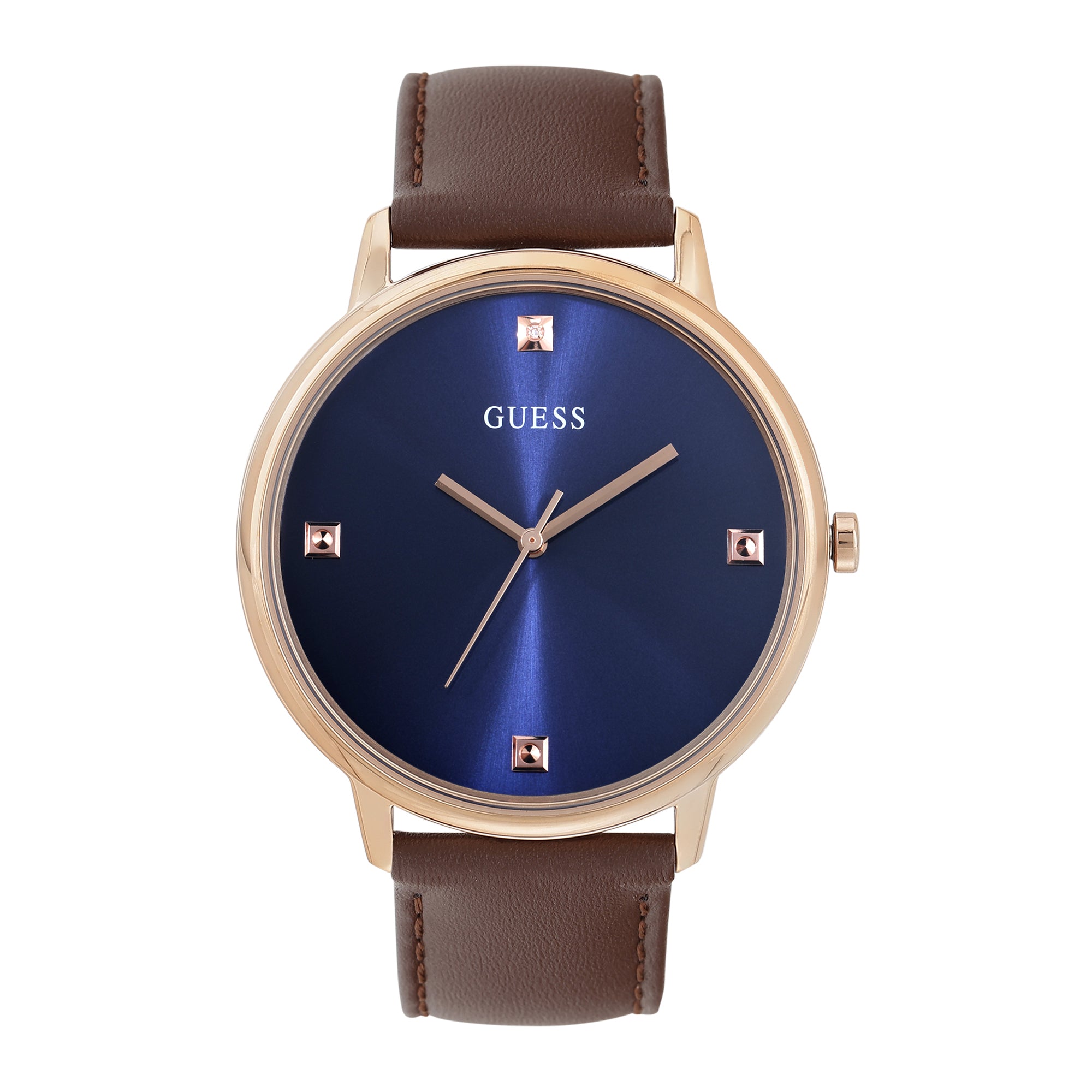 Guess 42 mm Blue Dial Women Watch U1361L6M