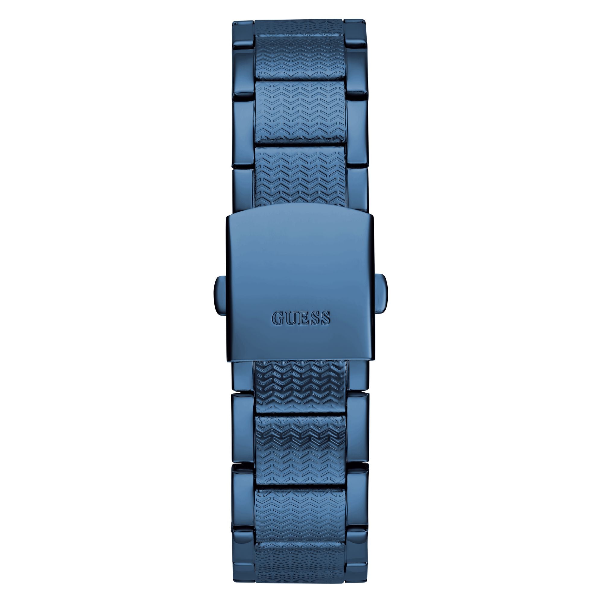 Guess 42 mm Blue Dial Men Analog Watch U1362G4M