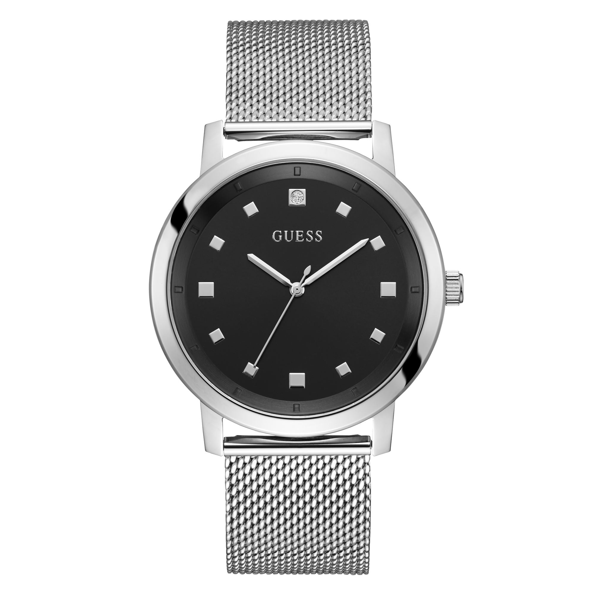 Guess Black Dial Men Analog Watch U1363G1M