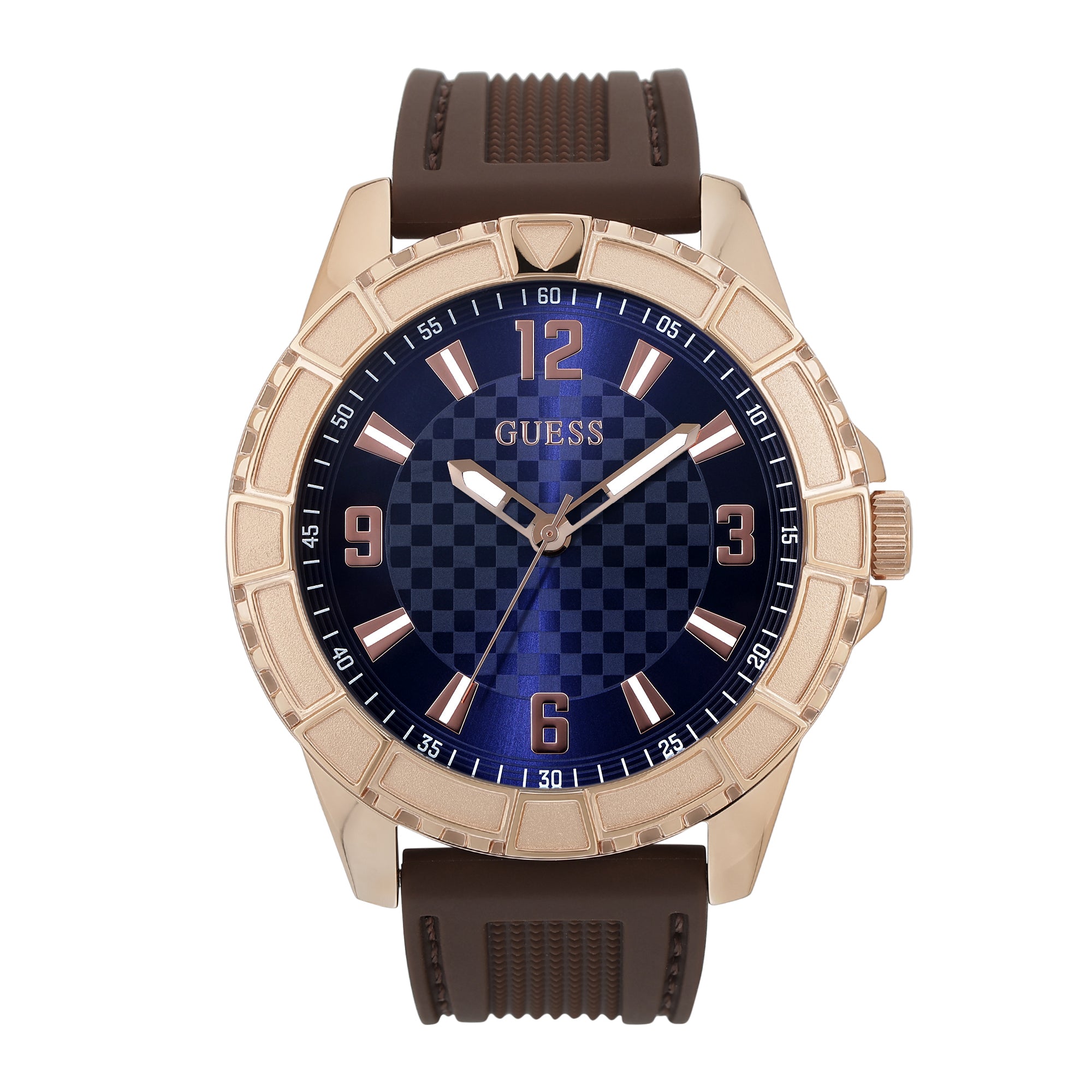 Guess 50 mm Blue Dial Men Watch U1364G2M
