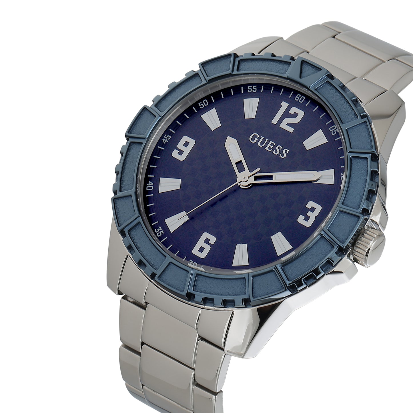 Guess Blue Dial Men Watch - U1365G2M