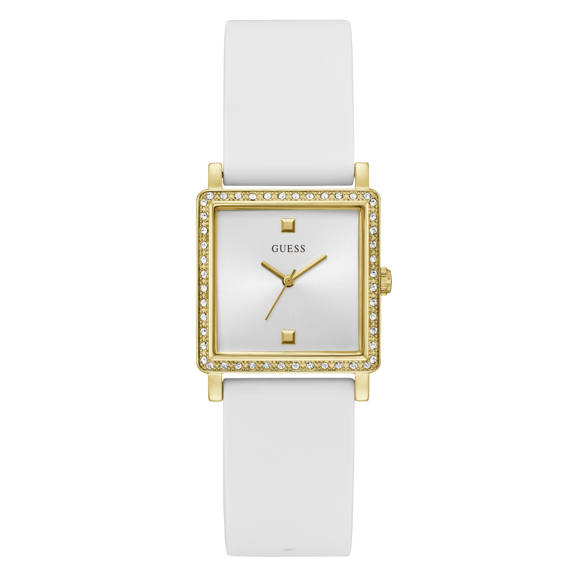 Guess White Dial Women Analog Watch U1369L1M
