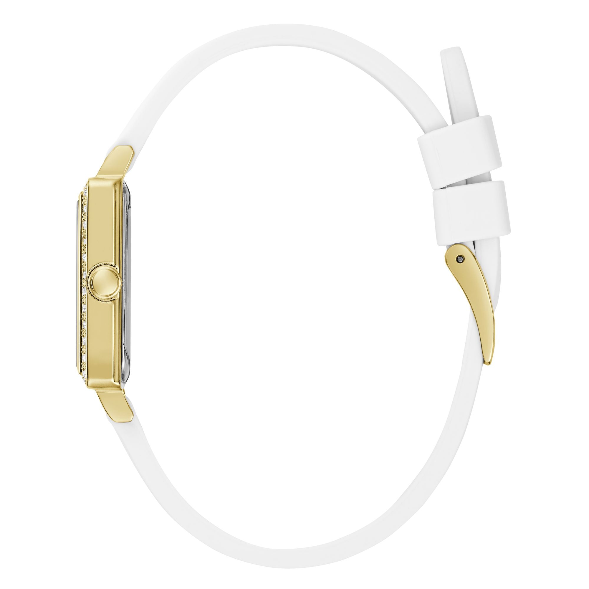 Guess White Dial Women Analog Watch U1369L1M