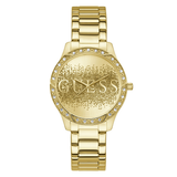 Guess 38 mm Gold Dial Women Analog Watch U1372L2M