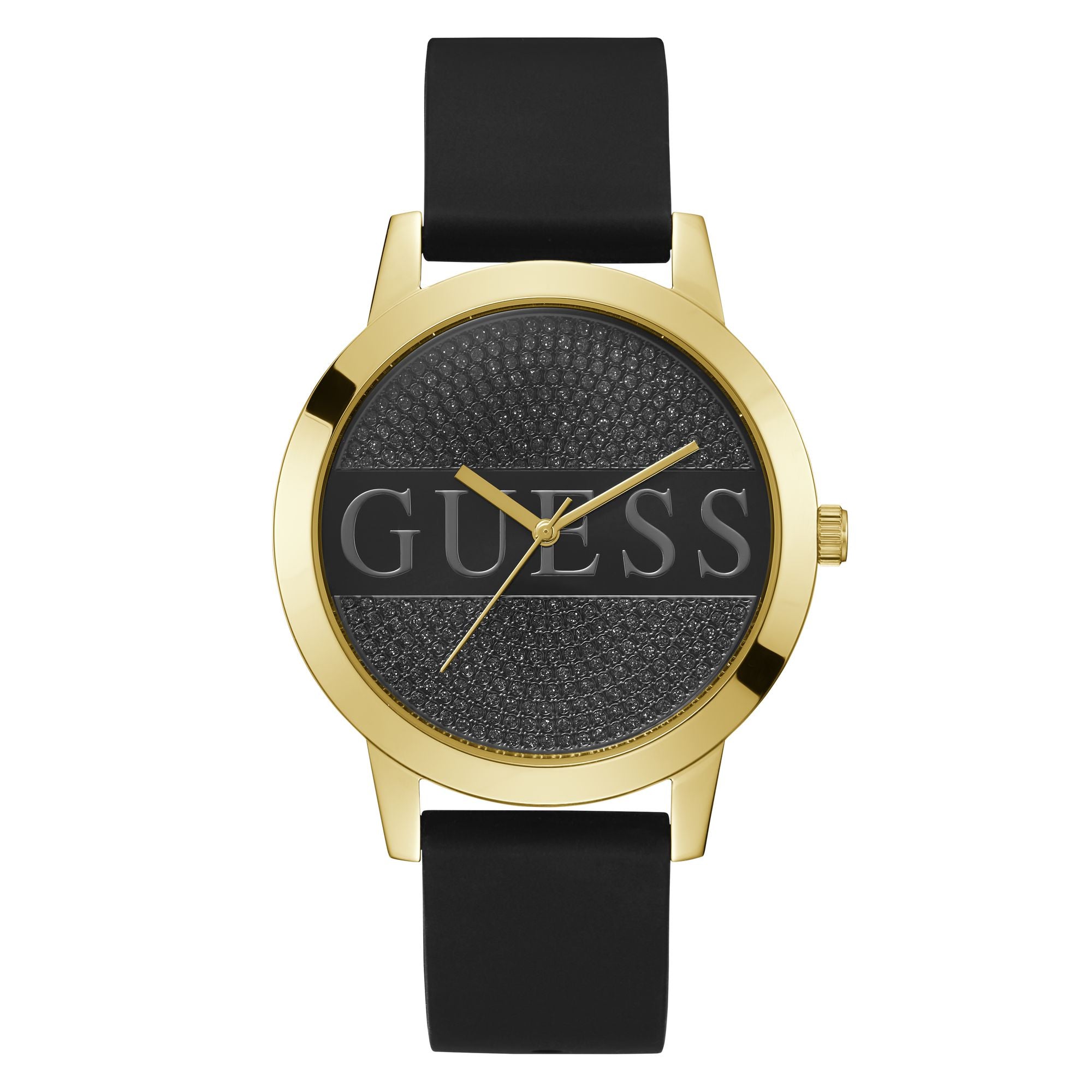 Guess 44 mm Black Dial Men Analog Watch U1377G1M