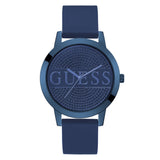 Guess 44 mm Blue Dial Men Analog Watch U1377G2M