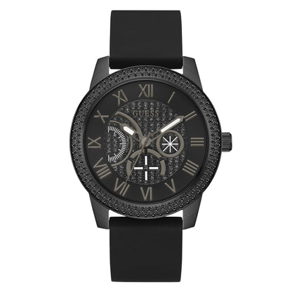 Guess Black Dial Men Analog Watch - U1378G2M