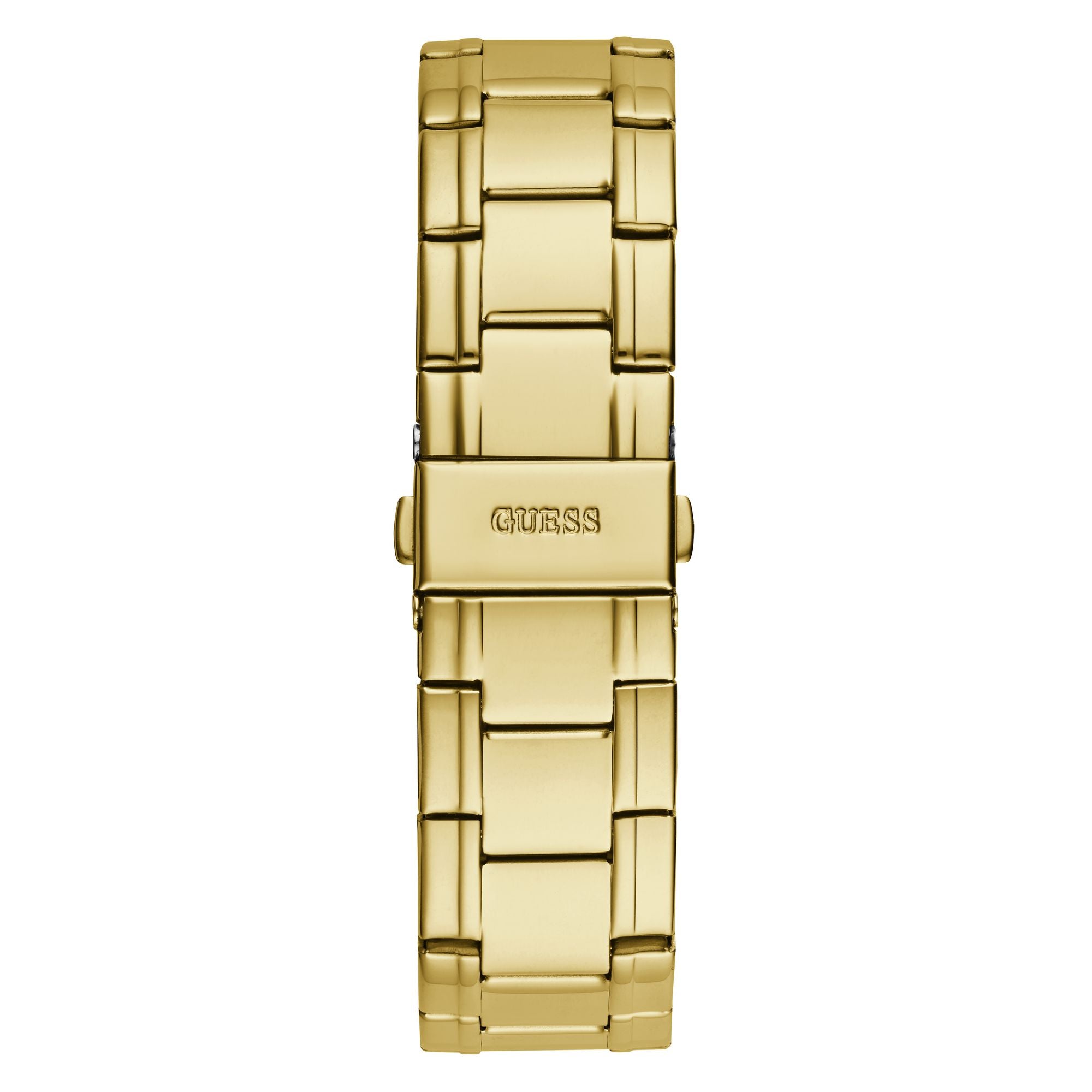 Guess Champagne Dial Men Analog Watch U1380G2M