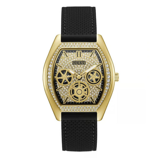 Guess Black Dial Men Analog Watch - U1381G1M