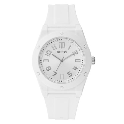 Guess White Dial Men Analog Watch