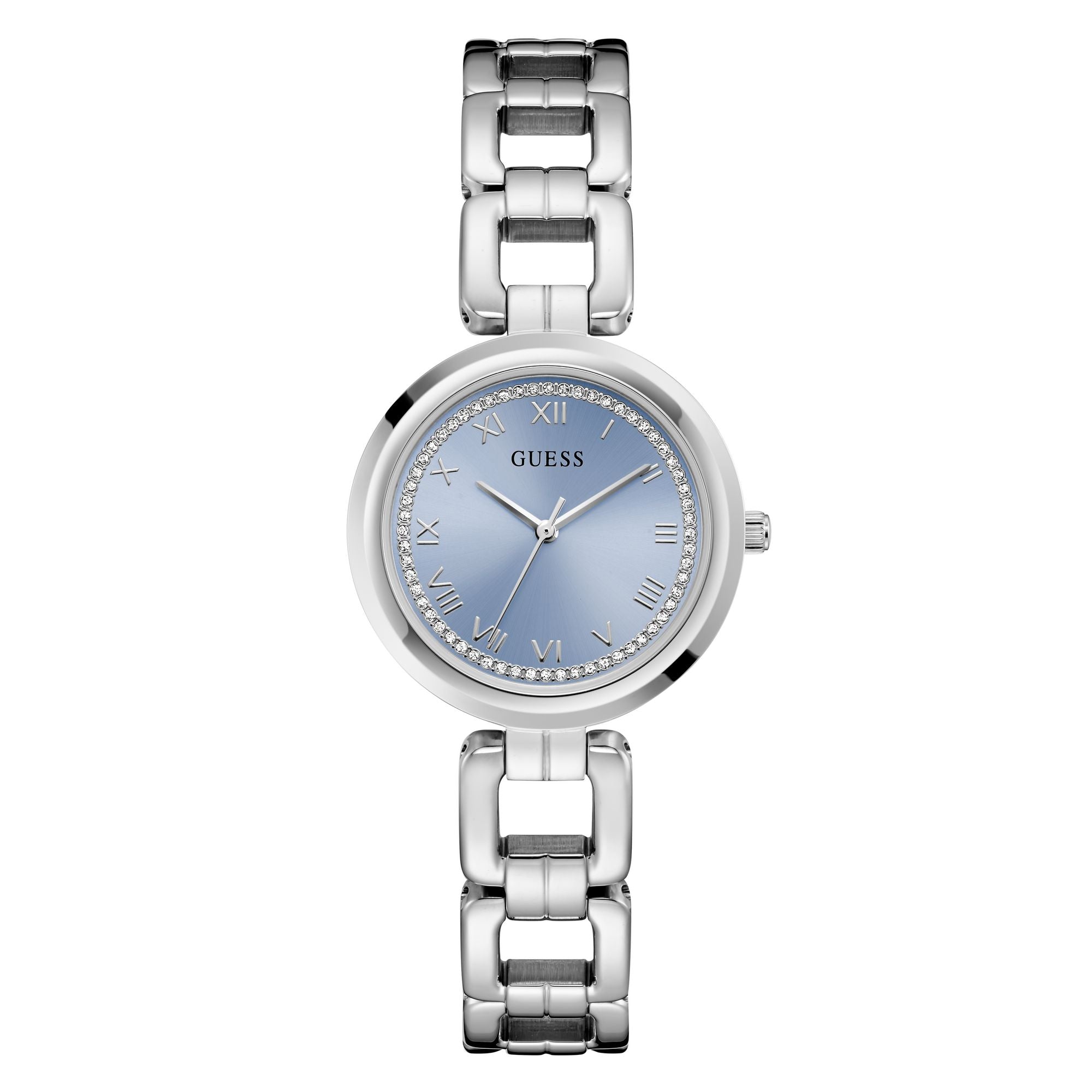 Guess Dress Quartz Women 32 mm Ice Blue Analog Watch U1387L6M
