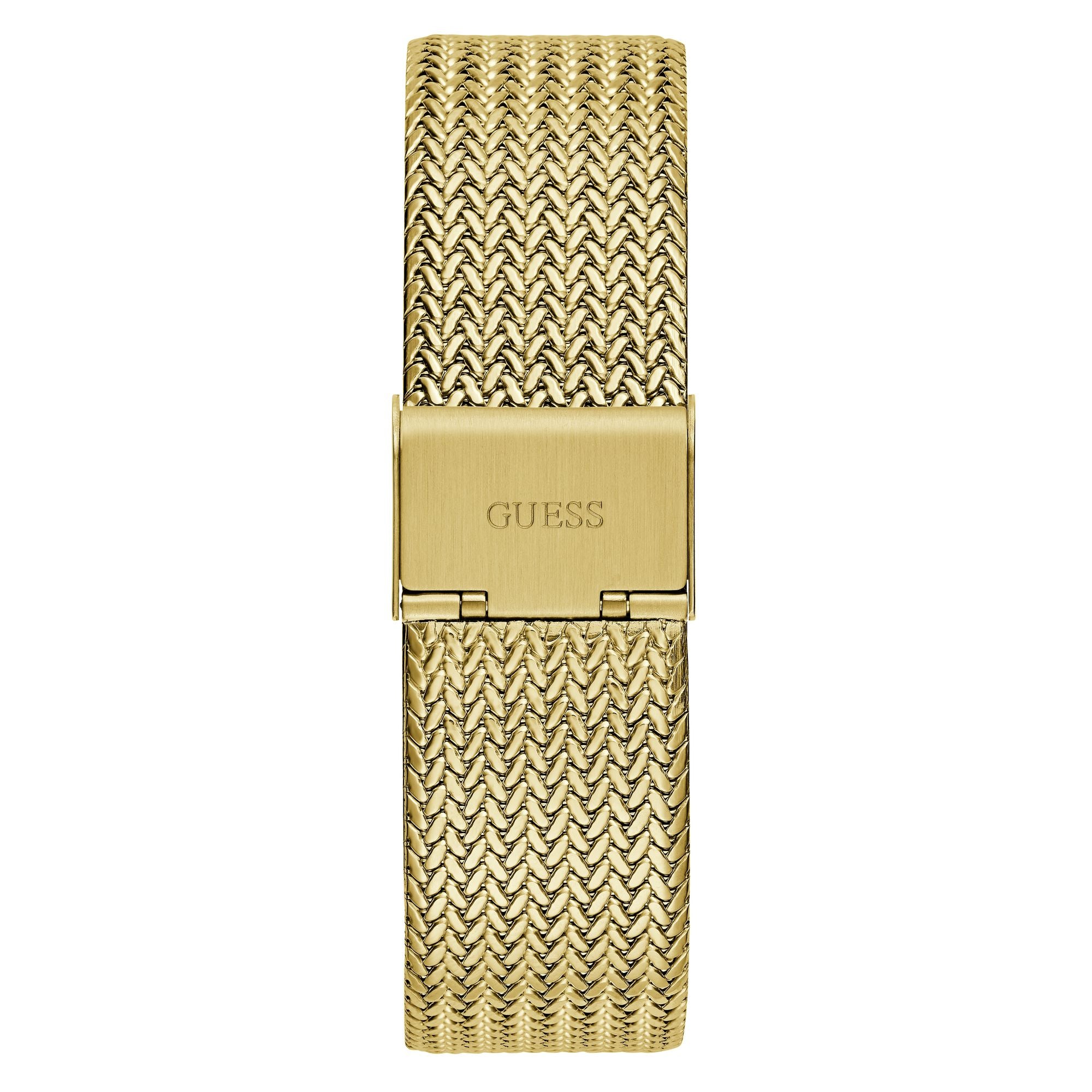 Guess Champagne Dial Women Analog Watch U1388L2M