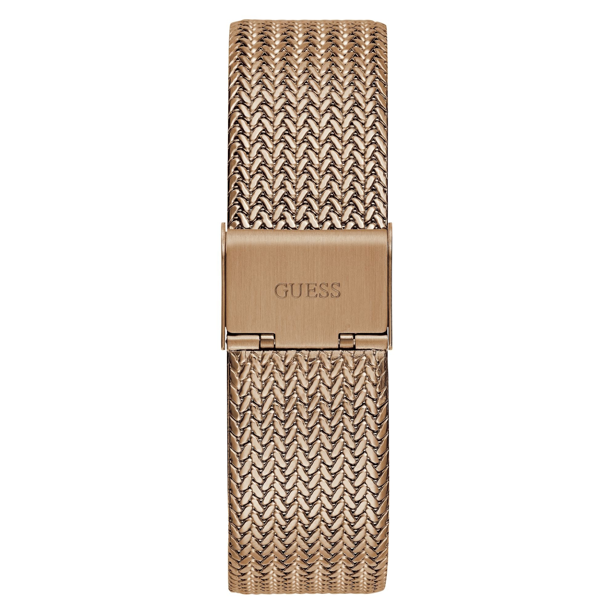 Guess 28 mm Rose Gold Dial Women Analog Watch U1388L3M