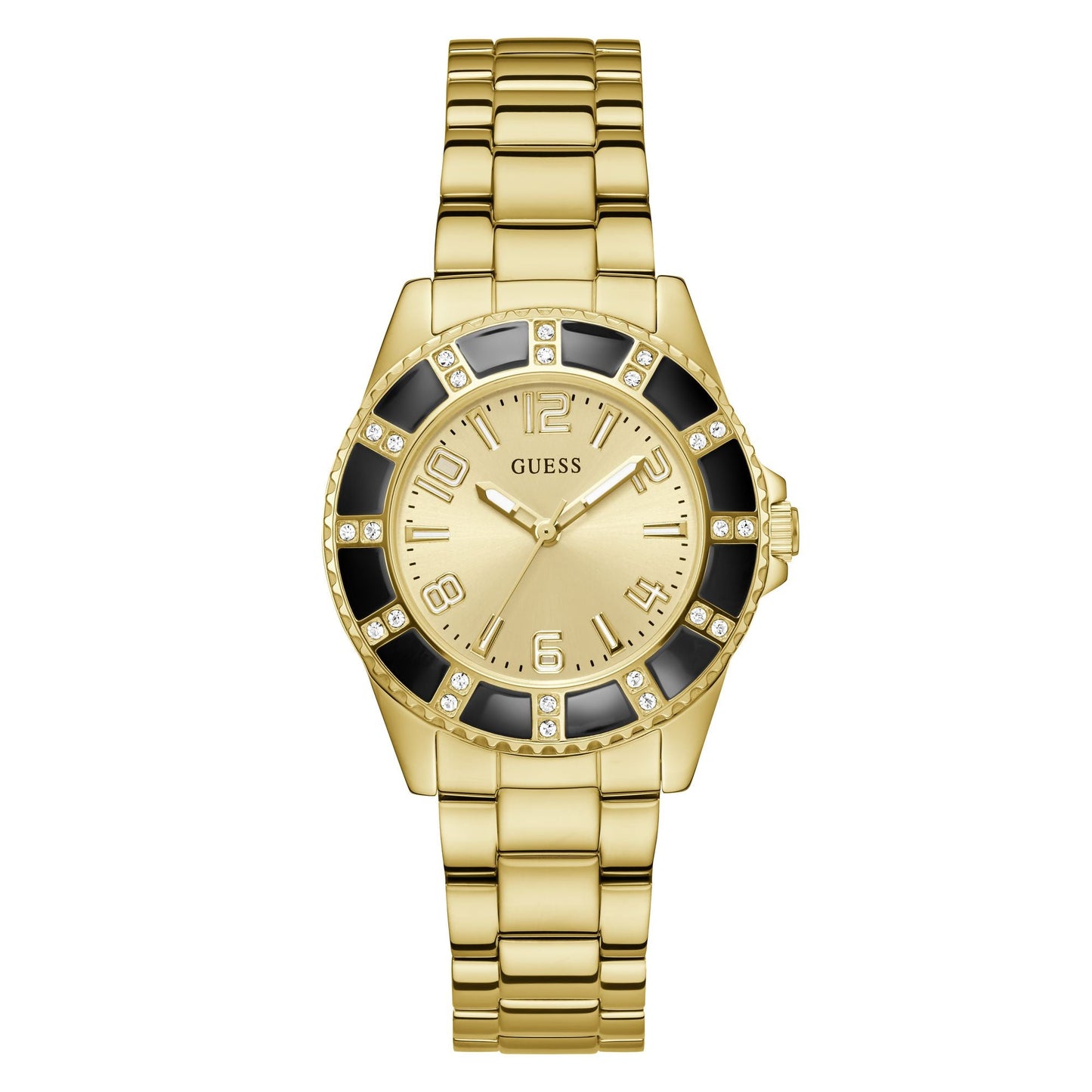 Guess Champagne Dial Women Analog Watch - U1391L2M