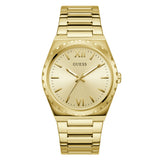 Guess Men 42 mm Size Champagne Dial Analog Watch U1394G2M