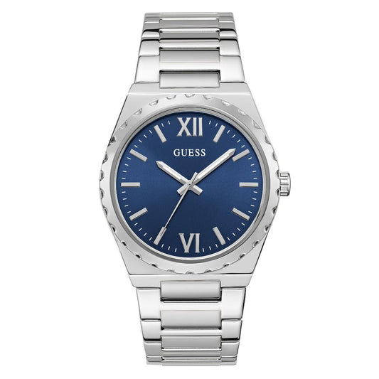 Guess Dress 42 mm Blue Dial Men Analog Watch- U1394G5M