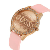 Guess Women 38.5 mm Rose Gold Dial Analog Watch U1403L2M