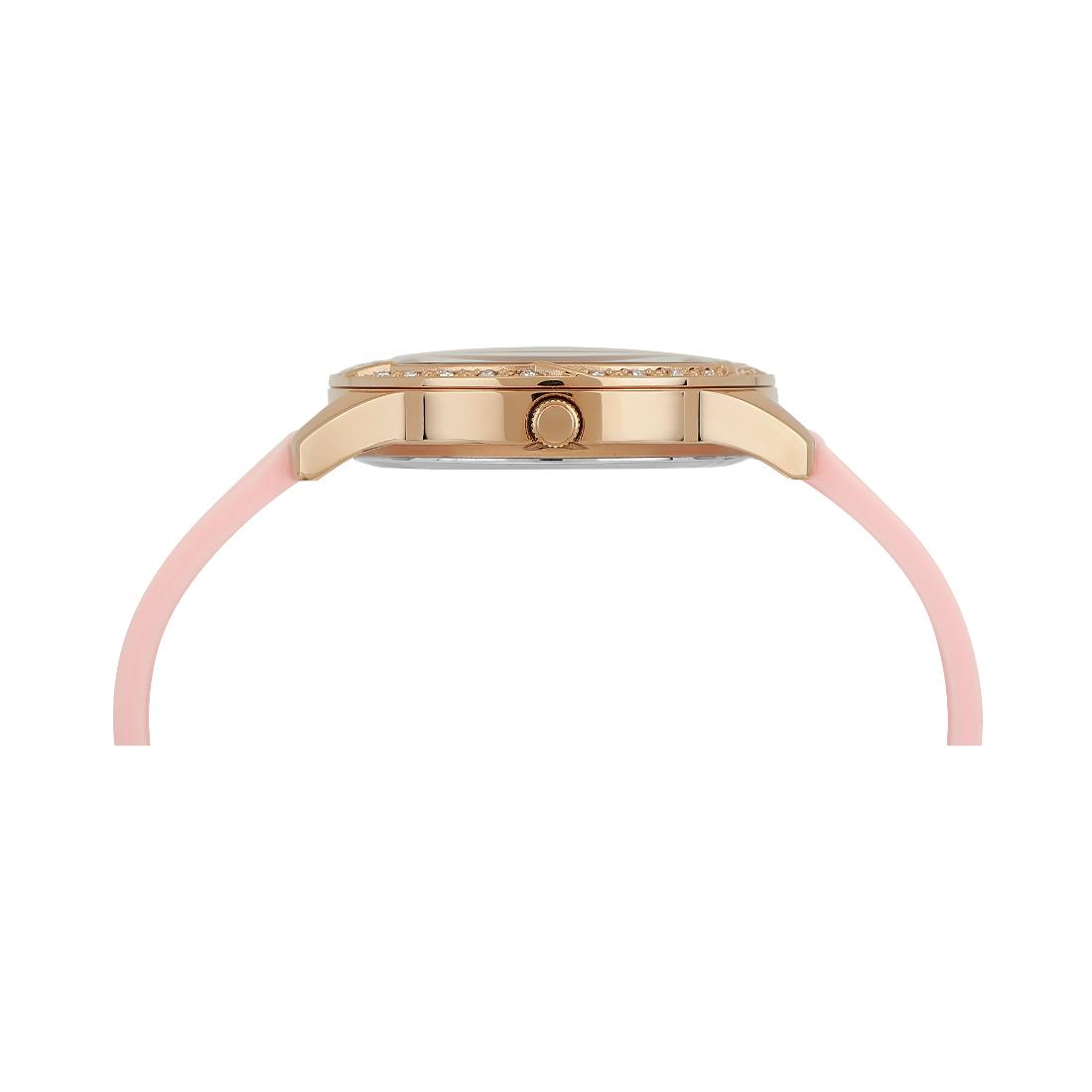 Guess Women 38.5 mm Rose Gold Dial Analog Watch U1403L2M