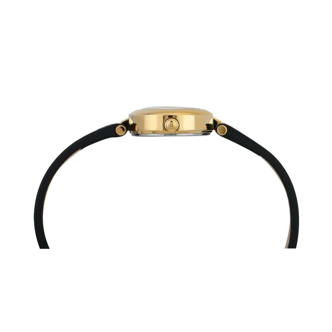Guess Women 22.5 mm Gold Dial Analog Watch U1404L1M