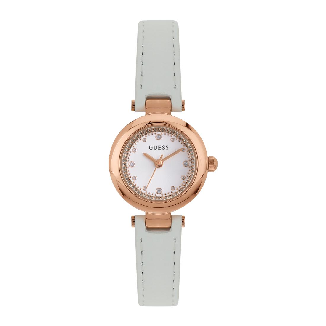 Guess Women 22.5 mm White Dial Analog Watch U1404L2M