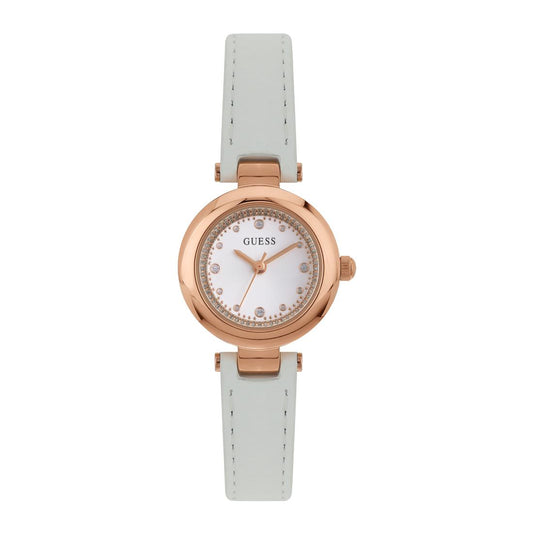 Guess Women 22.5 mm White Dial Analog Watch- U1404L2M