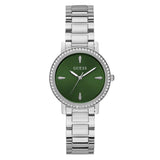 Guess Women 34 mm Green Dial Analog Watch U1405L1M