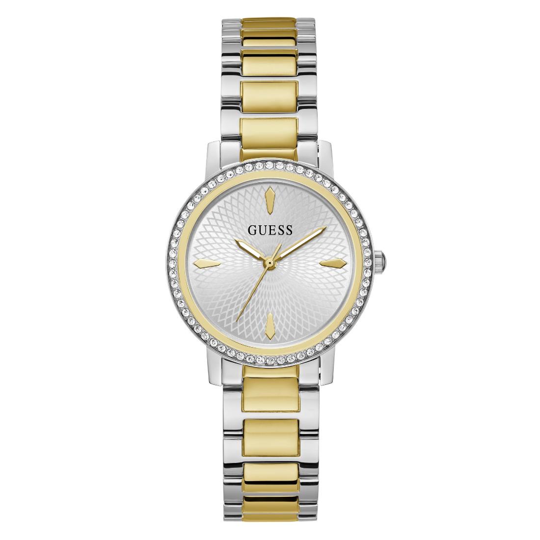 Guess Women 34 mm Silver Dial Analog Watch U1405L2M