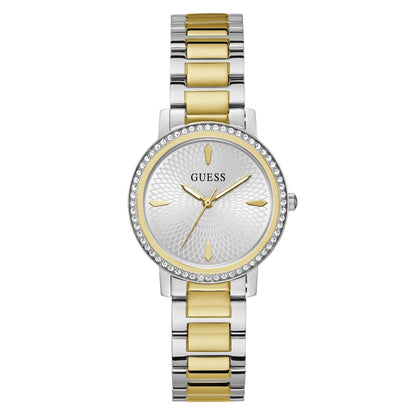 Guess Women 34 mm Silver Dial Analog Watch- U1405L2M