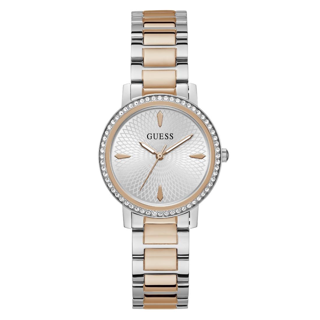 Guess Women 34 mm Silver Dial Analog Watch U1405L3M