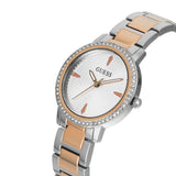 Guess Women 34 mm Silver Dial Analog Watch U1405L3M