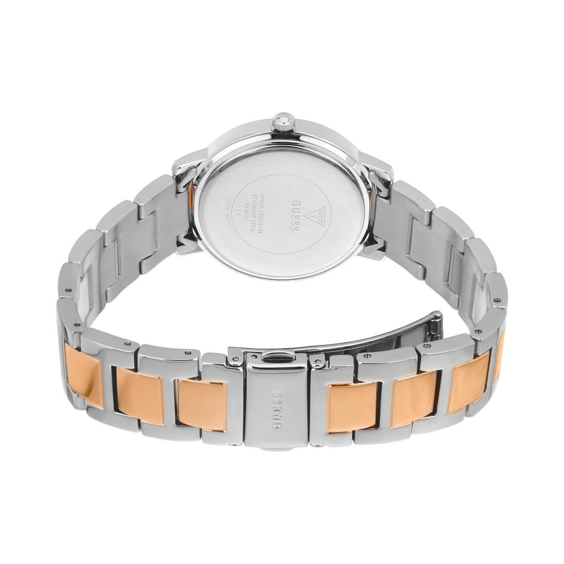 Guess Women 34 mm Silver Dial Analog Watch U1405L3M