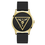 Guess Men 43 mm Black Dial Analog Watch U1409G2M