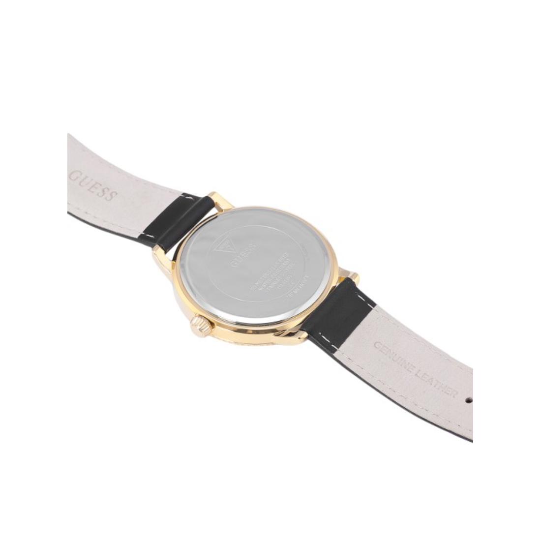 Guess Men 42 mm Size Green Dial Analog Watch U1410G2M