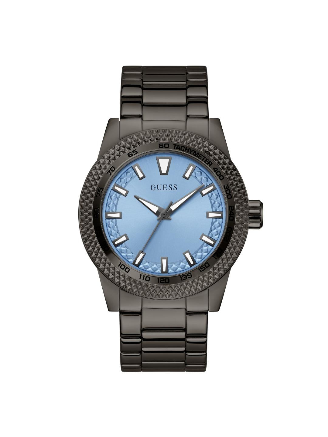 Guess Sport 46 mm Blue Dial Men Analog Watch U1417G3M