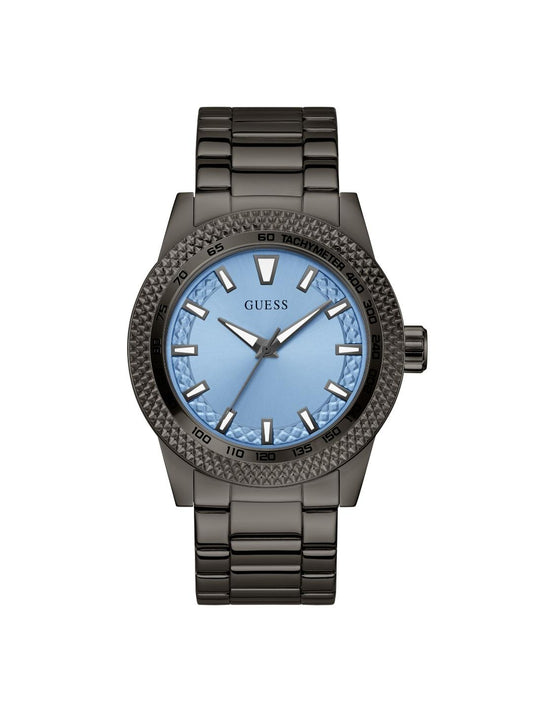 Guess Sport 46 mm Blue Dial Men Analog Watch - U1417G3M