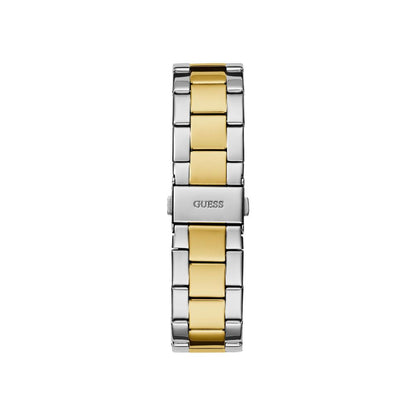 Guess Women 40 mm Size Gold Dial Round Analog Watch - U1421L1M