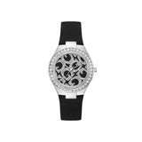 Guess Women 38 mm Size Black Dial Round Analog Watch U1422L1M