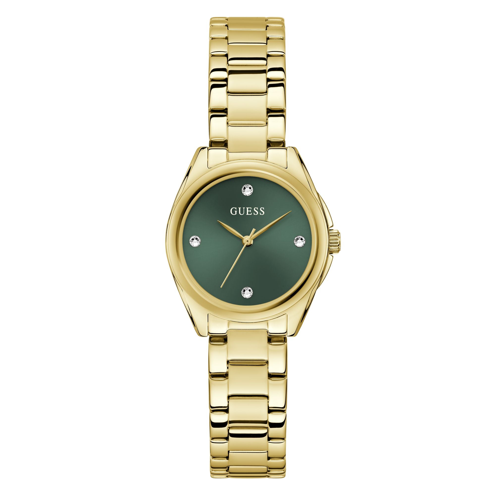 Guess Bette 29 mm Green Dial Women Analog Watch U1423L5M