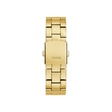 Guess Women 39.5 mm Size Champagne Dial Rectangle Analog Watch U1424L2M