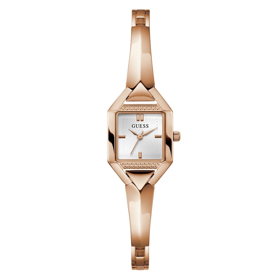 Guess Ariel 21.5 mm Size White Dial Women Analog Watch U1426L3M