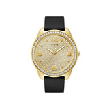 Guess Men 51 mm Size Champagne Dial Round Analog Watch U1430G1M